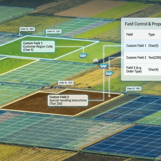 Add and control custom fields in Sales Order SAP S/4HANA