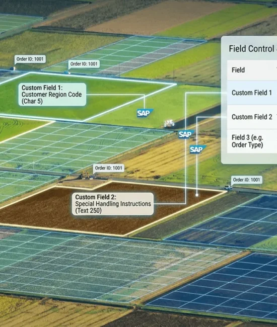 Add and control custom fields in Sales Order SAP S/4HANA