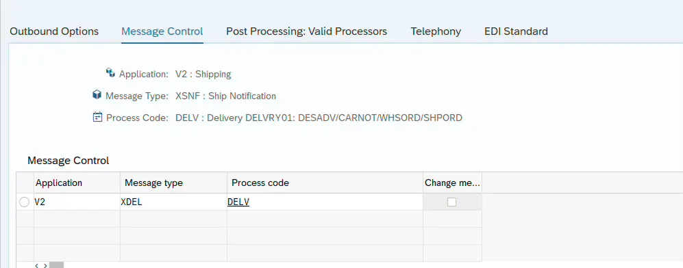 Send delivery IDOC with custom extension fields image2